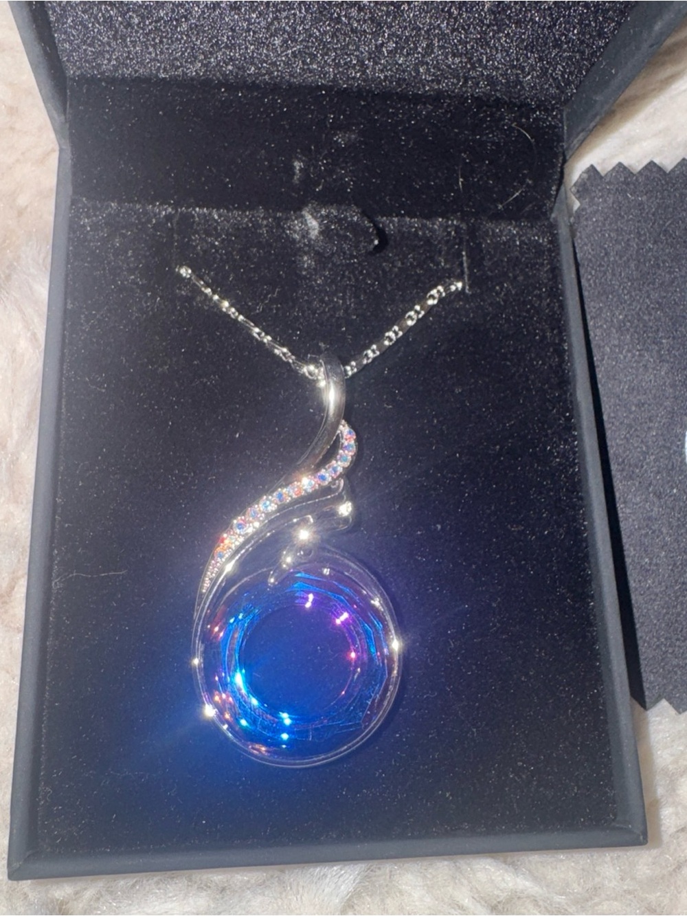 Kate Lynn "Rise From the Ashes" Phoenix Necklace Austrian Crystals NIB